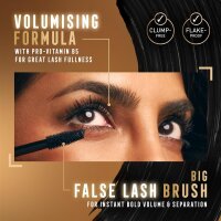 Max Factor False Lash Effect Mascara 99350044330, 13,1 ml, Deep Raven Black, Volumen-Wimperntusche, tiefschwarz, 3er Pack