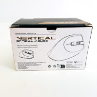Zelotes F-36, wireless 2.4G mouse, ergonomic, 3-way adjustable DPI, bionic scroll wheel, USB plug & play, white