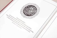 Der Heilige Koran, englische Übersetzung von Nuh Ha Mim Keller, gebundene Ausgabe, authentische Übertragung, mit Fußnoten