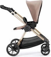 Techno Babila 805025 Kombi-Kinderwagen, 2-in-1 Buggy & Babywanne, klappbar, braun, vielseitig einsetzbar
