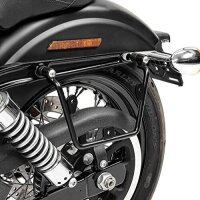 MOTEA Satteltaschenhalter für Harley Davidson Dyna Street Bob 1991–2017, Set links & rechts, stabile Montage