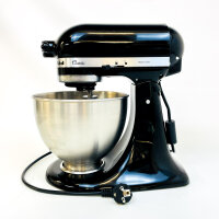 KitchenAid Classic Series 5K45SS Stand Mixer, 4.3 L, 275 W, Onyx Black, 10 speeds, planetary mixing action