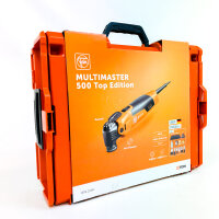 FEIN Multimaster 500 Top Edition, Multifunktionswerkzeug, 350 W, für Ausbau & Renovierung, inkl. 62-teiligem Zubehörset