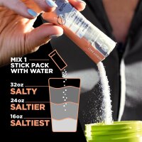 LMNT Grapefruit Salt Electrolyte Drink, 30 Sticks, Keto & Paleo, 1000mg Sodium, 200mg Potassium, 60mg Magnesium, Sugar-Free