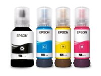 Epson EcoTank 102 Multipack C13T03R640, Ink Bottle Set, Black 127ml, Cyan/Yellow/Magenta 70ml each, refillable