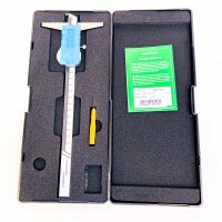 Digital caliper 218.075.N, 200x100 mm, 0.01 mm reading, precise measurement, large display