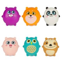 Keycraft Squishies Set, 12-piece, stress balls, various designs, soft anti-stress toys for children