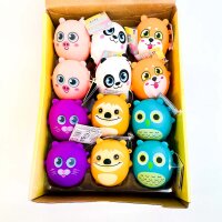 Keycraft Squishies Set, 12-piece, stress balls, various designs, soft anti-stress toys for children