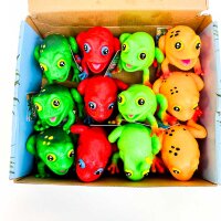 Keycraft Frog Sensor Ball, 12-pack, fidgety frog, various designs, sensory toy