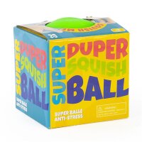 Keycraft Super Duper Squish Ball 4-Pack, Colorful Soft Stress Balls, Sensory Squeeze Toy for Children