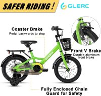 Glerc Bubble 12 Zoll Kinderfahrrad, für 3-8 Jahre,...