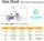Glerc Bubble 12 Zoll Kinderfahrrad, für 3-8 Jahre, Jungen & Mädchen, mit Stützrädern, grün, verstellbarer Sattel