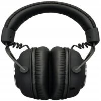 Logitech G PRO X LIGHTSPEED Gaming Headset, Wireless, Black, Blue VO!CE, 50mm PRO-G Drivers, DTS Headphone:X 2.0