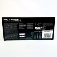 Logitech G PRO X LIGHTSPEED Gaming Headset, Wireless, Black, Blue VO!CE, 50mm PRO-G Drivers, DTS Headphone:X 2.0