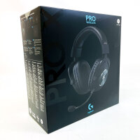 Logitech G PRO X LIGHTSPEED Gaming Headset, Wireless, Black, Blue VO!CE, 50mm PRO-G Drivers, DTS Headphone:X 2.0