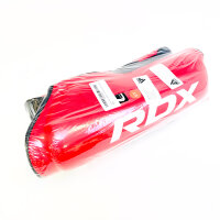 RDX Shin Guards L 170–180 cm, Kickboxing, Red, Lightweight Nylon Plastic Shell, Shell Shock GEL Cushioning