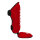 RDX Shin Guards L 170–180 cm, Kickboxing, Red, Lightweight Nylon Plastic Shell, Shell Shock GEL Cushioning