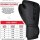 RDX S MMA Trainingshandschuhe, Profi Boxhandschuhe, Schwarz, gepolstert, offener Daumen, Klettverschluss