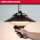 SIP 09587 Universal Hanging Halogen Heater, 1.5 kW, 230V, incl. remote control, for indoor and outdoor use