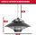 SIP 09587 Universal Hanging Halogen Heater, 1.5 kW, 230V, incl. remote control, for indoor and outdoor use
