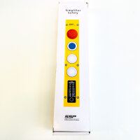 SSP Safety Simplifier S14LDRB20, SP-X-88-000-62, Safety Module, 14 Inputs, LED Display, Relay Outputs, Expandable