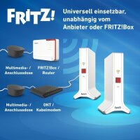 AVM FRITZ! Mesh Set 4200, 2x FRITZ!Repeater, Tri-band Wi-Fi 6, up to 4,200 Mbit/s, WLAN for 3–5 rooms, German version