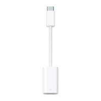Apple A2868 USB-C to Lightning Adapter, 24-Pin, White,...
