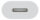 Apple A2868 USB-C auf Lightning Adapter, 24-Pin, weiß, Lade- & Datenadapter für iPhone/iPad
