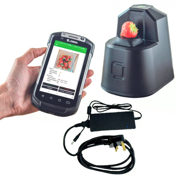 OneThird Scanner, food scanner with 3-point connector, freshness scanner for food, fast quality check