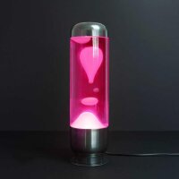 Balvi Lava Lamp Capsule, pink-weiß, Lavalampe,...