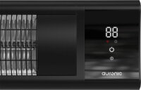 Auronic 3226 patio heater, 2500 W, 9 heat settings, remote control, for 20 m², black