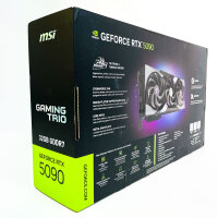 MSI RTX 5090 Gaming Trio OC, 32GB GDDR7, 512-bit, Grafikkarte, 2497 MHz, 3x DP 2.1a, HDMI 2.1b