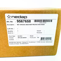 Nedap 9567658 Weatherproof cover, grey, protection for uPASS Go access control system, robust housing