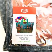 FELCO 481 Garden Bag, Canvas and Leather, Waterproof, Multiple Compartments, Robust, Durable, Ideal for Tools and Accessories