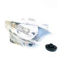TYC right headlight, suitable for Renault Twingo II CN0, model number 20-14027-05-2, clear glass, halogen, with motor for headlight range adjustment