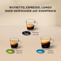 Nespresso Zenius ZN100 Pro capsule machine, 19 bar, 2L tank, 3 direct selection buttons, fast heating, 1560-1860W, professional device