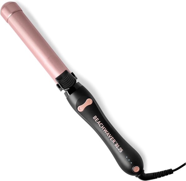 Beachwaver B1.25 Midnight Rose Curling Iron, 31.75 mm, ceramic, rotating, for all hair lengths and types