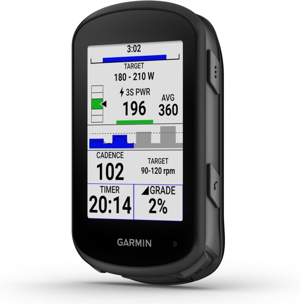 Garmin Edge 540, GPS bike computer, 2.6" color display, button controls, European maps, performance analysis, 26h battery life