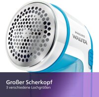 Philips GC026/00 Lint Remover, 500 Series, battery-operated, 3W, 3V DC, for clothing & textiles, turquoise