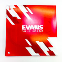 Evans Hazy 300 S14H30, 14" Snare Resonanzfell, 1-lagig, 3 mil, unbeschichtet, Snare Side Drumhead