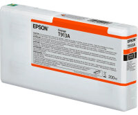 Epson T9137 ink cartridge, 200 ml, orange, compatible...