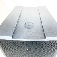 LD Systems DAVE 18 G4X, aktives 2.1 PA-System, Subwoofer mit 18", Satelliten, integrierter Mixer, Bluetooth, 4000 Watt