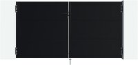 Casanoov NALI 300B160, swing gate 300x160 cm, matt black,...