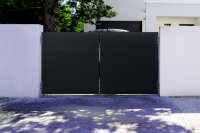 Casanoov NALI 300B160, swing gate 300x160 cm, matt black,...
