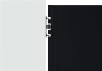 Casanoov NALI 300B160, swing gate 300x160 cm, matt black, modern steel gate for driveway, outdoor area, Box 1