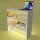 PIXLIP GO LIGHTBOX COUNTER L 156019, LED trade fair counter 100x40x100 cm, mobile illuminated counter, 110–230V, 24V