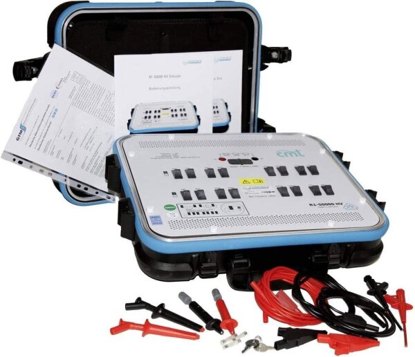 Cosinus Components CMT R1-50000 HV, high-voltage resistance decade box, demo unit, up to 1000 V DC/AC, precise adjustment