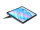 Logitech Combo Touch 920-012631, Keyboard Case for iPad Air 11" (M2/M3), AZERTY, Oxford Grey, Detachable, Trackpad