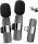 YRF Wireless Lavalier Microphone, Clip-On, Ideal for Video Recordings, Interviews, Online Teaching, Vlogging, Social Media, Black
