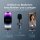 YRF Wireless Lavalier Microphone, Clip-On, Ideal for Video Recordings, Interviews, Online Teaching, Vlogging, Social Media, Black